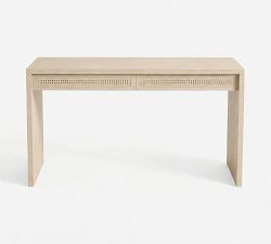 Marina Cane Console Desk (54")