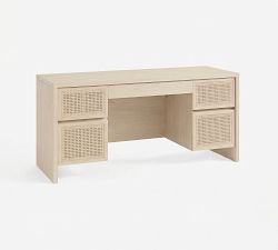 Marina Cane Executive Desk (64")