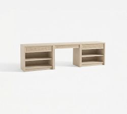 Marina Cane Storage Desk (126")