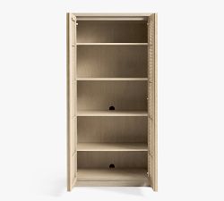 Marina Cane Tall Storage Cabinet (36"-108")