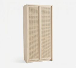Marina Cane Tall Storage Cabinet (36"-108")