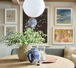 The Yellow Gift Framed Print by Lauren Herrera