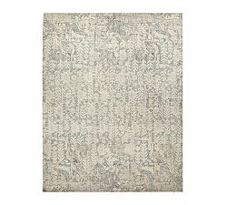 Open Box: Gena Hand-Knotted Wool Rug, 8' x 10' - Cloud Blue Multi