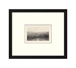 Open Box: Charcoal II By Aileen Fitzgerald, Small (14"W x 12"L) - Black