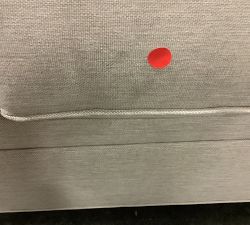 Open Box: Chesterfield Square Arm Loveseat (68.5") - Performance Textured Weave Sand