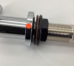 Open Box: Linden Lever Handle Widespread Bathroom Sink Faucet - Chrome