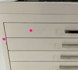 Open Box: Stella  Jewelry Box, Large - Dutch White