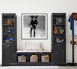 Fluid Strings Framed Print