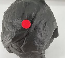 Open Box: Bronze Two-Faced Sculpture