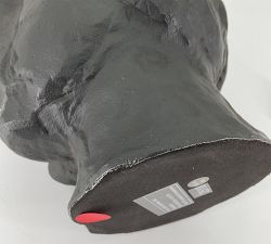 Open Box: Bronze Two-Faced Sculpture