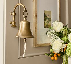 Chris Loves Julia Wall-Mounted Dinner Bell