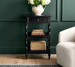 Chris Loves Julia Modern Traditional Mini Entryway Table (22")