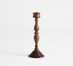 Pottery Barn Chris Loves Julia Turned Candle Holder - Thumbnail 2