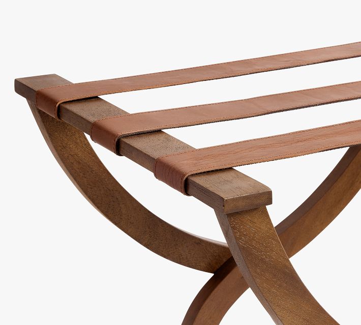 Chris Loves Julia Luggage Rack | Pottery Barn