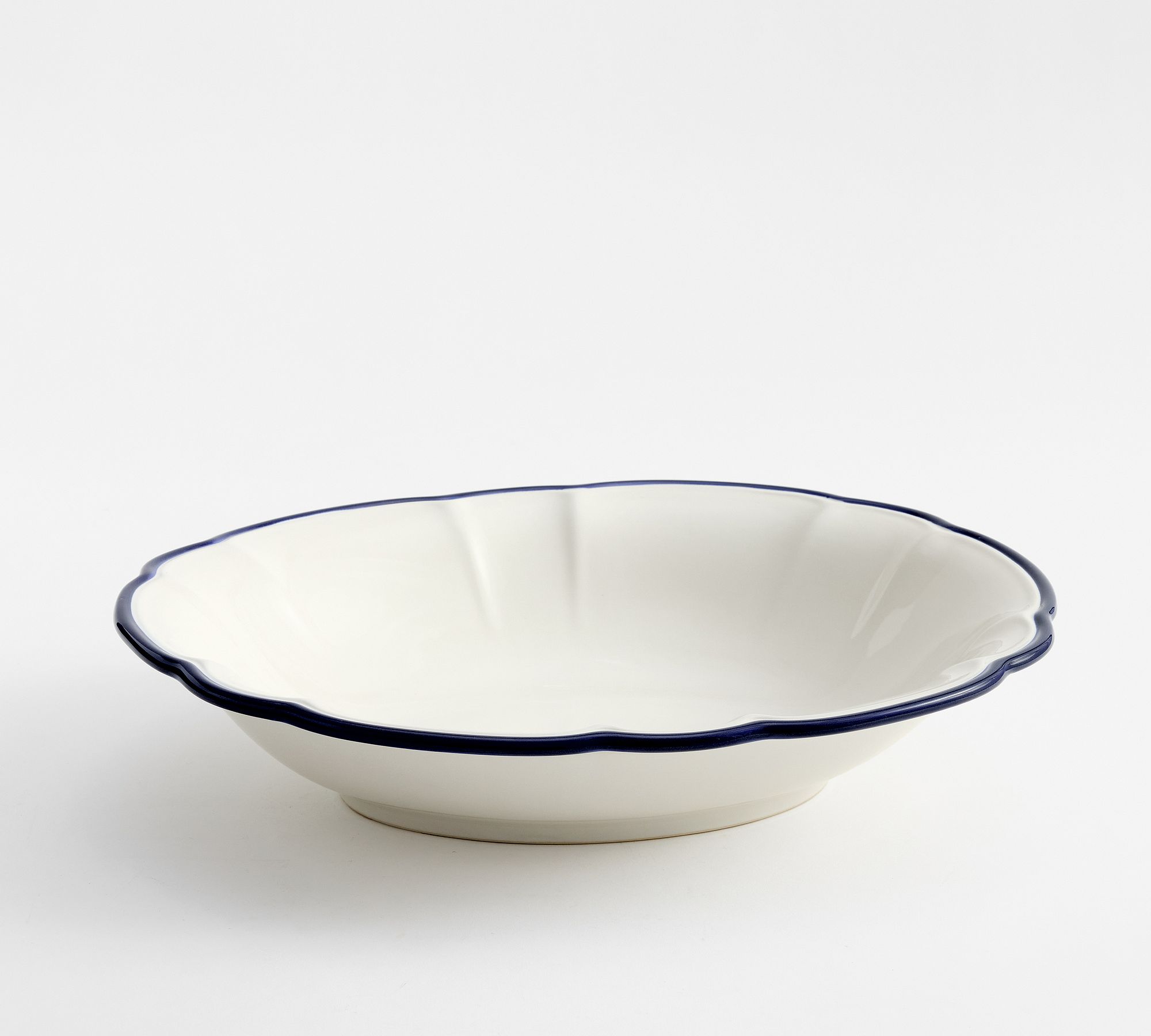 Heirloom Stoneware Serving Bowl - Navy