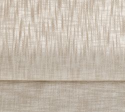 Custom Seaton Textured Cotton Cordless Roman Light Filtering Shade