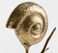 Brass Shell on Stand