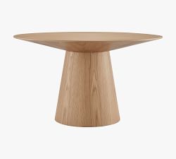 West Round Pedestal Dining Table (53")