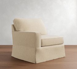 Build Your Own Buchanan Square Arm Slipcovered Sectional