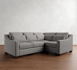 York Slope Arm Deep Seat 3-Piece Sectional (98")