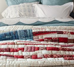 Americana Flag Reversible Quilt
