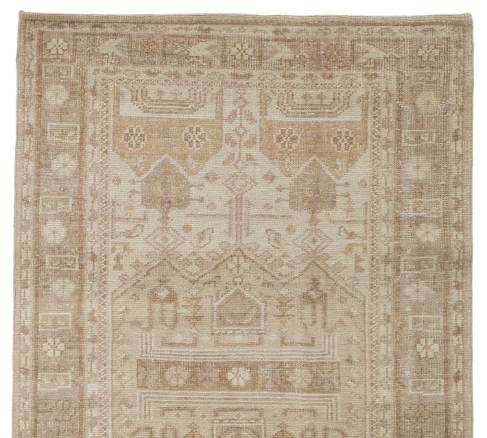 Pottery barn ラグ ウール100% Nicolette Hand-Knotted Wool Rug | Pottery Barn