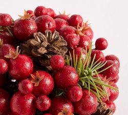Berry &amp; Pinecone Orbs