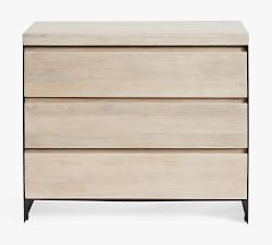 Cayman Metal 3-Drawer Dresser (40")