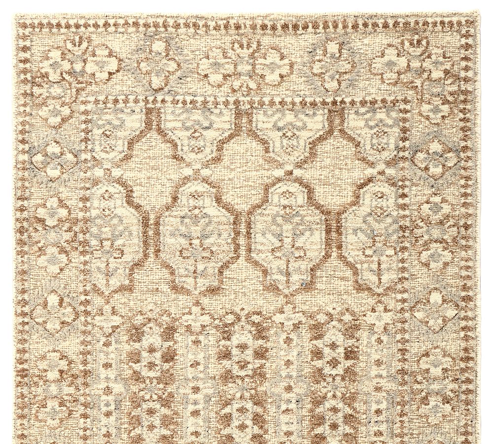 Corinne Hand-Knotted Wool Jute Rug by Pottery Barn