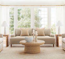 Heritage Round Woven Coffee Table (40")