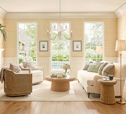 Heritage Round Woven Coffee Table (40")