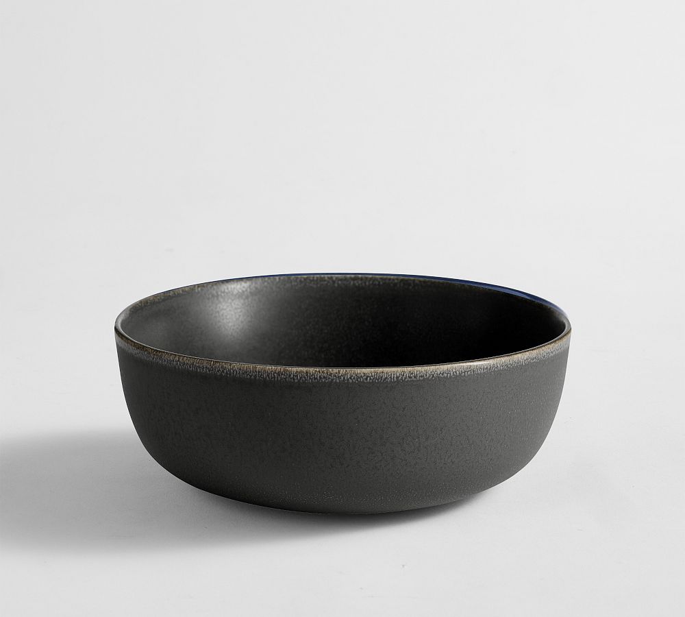 Mason Stoneware Cereal Bowls - Set of 4 - Set of 4 - Charcoal