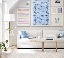 Delaney Rectangular Marble Coffee Table (40.5")