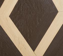 Aleksandra Zee Inlaid Wood - Black &amp; Camel