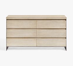 Cayman Metal 6-Drawer Dresser (60")