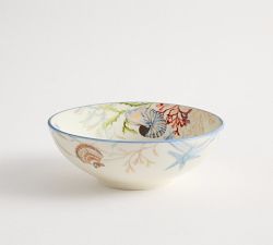 Enchanted Sea Stoneware Cereal Bowls - Set of 4
