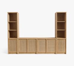 Marina 4-Piece Storage Cabinet Set (112")