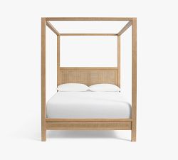 Marina Cane Canopy Bed