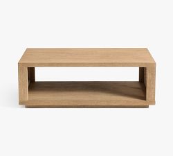 Marina Rectangular Cane Coffee Table (46")