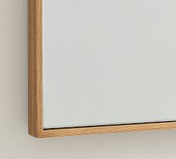 Linden Rectangular Wood Mirror