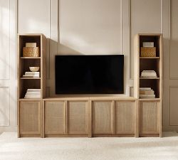 Marina 4-Piece Storage Cabinet Set (112")