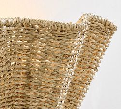 Raya Woven Sconce (9")