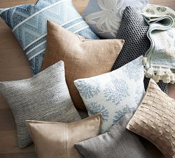 Handwoven Textured Pillow Cover