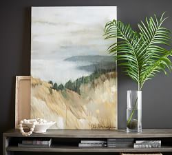 Faux Oversized Palm Leaf Branches