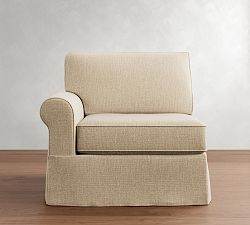 Build Your Own Buchanan Roll Arm Slipcovered Sectional