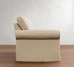 Build Your Own Buchanan Roll Arm Slipcovered Sectional