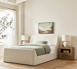 Layton Upholstered Sleigh Bed