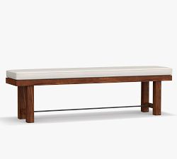 Abbott Acacia Outdoor Dining Bench (72")