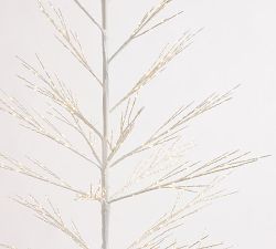 Lit Twinkling Twig Tree