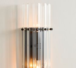 Mallory Crystal Double Sconce (27")